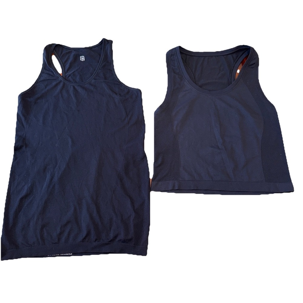 Sweaty Betty Tank Tops Lot of 2 Women's Size Medium Athletic Workout Racerback